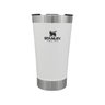 copo termico com tampa 473ml stanley branco