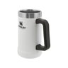 caneca termica 709ml stanley branca polar