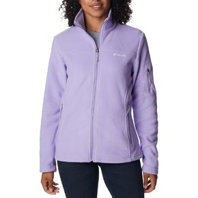 01 jaqueta fleece feminina fast trek ii columbia lilas