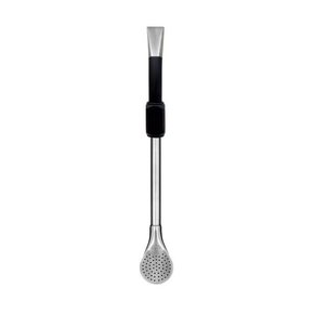 04 bomba de inox 19cm rosqueavel com bojo colher preto